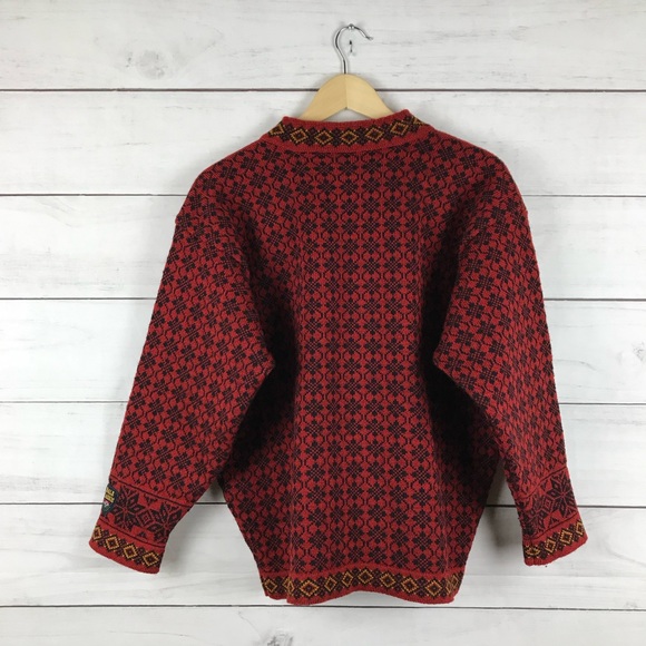 Dale of Norway Cardigan Wool Sweater - Picture 2 of 6